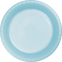 Cargar imagen en el visor de la galería, Platos Desechables de Plástico 7" Colores Varios 20ct