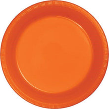 Cargar imagen en el visor de la galería, Platos Desechables de Plástico 7" Colores Varios 20ct