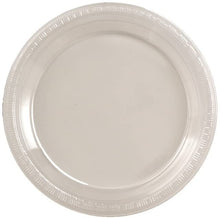 Cargar imagen en el visor de la galería, Platos Desechables de Plástico 7" Colores Varios 20ct