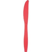 Cargar imagen en el visor de la galería, Cuchillos Desechables de Plástico Colores Varios 24ct