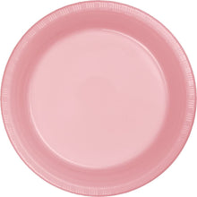 Cargar imagen en el visor de la galería, Platos Desechables de Plástico 7" Colores Varios 20ct