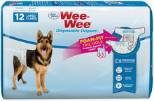 Cargar imagen en el visor de la galería, Wee-wee Pañales Desechables para Perro 12 ct