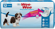 Cargar imagen en el visor de la galería, Wee-wee Pañales Desechables para Perro 12 ct