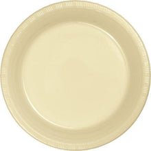 Cargar imagen en el visor de la galería, Platos Desechables de Plástico 7" Colores Varios 20ct
