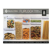 Cargar imagen en el visor de la galería, Member's Mark Fliplock Containers Panas 8 piezas