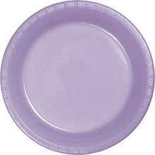 Cargar imagen en el visor de la galería, Platos Desechables de Plástico 7" Colores Varios 20ct