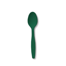 Cargar imagen en el visor de la galería, Cucharas Desechables de Plástico Colores Varios 24 ct
