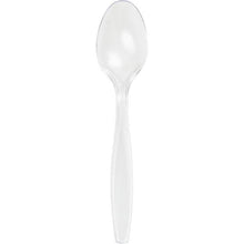 Cargar imagen en el visor de la galería, Cucharas Desechables de Plástico Colores Varios 24 ct