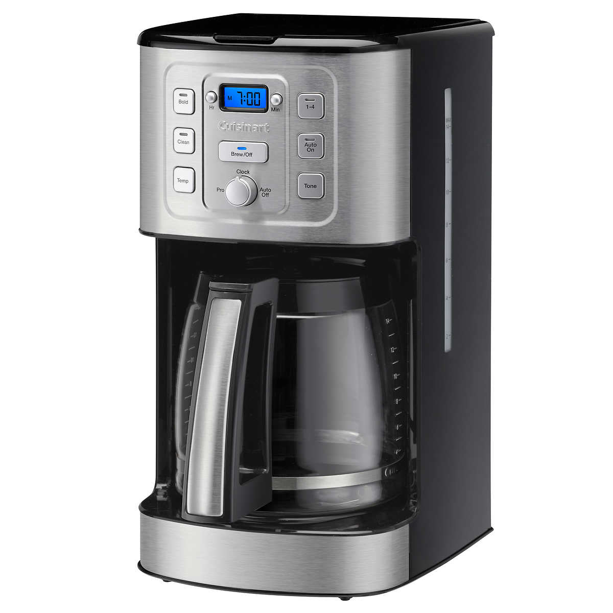 Cafetera Extreme Brew de Cuisinart, cafetera térmica programable para 10  tazas, Cristal, Plateado