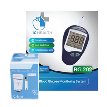 Cargar imagen en el visor de la galería, Glucómetro IC Health BG202  - Kit Premium