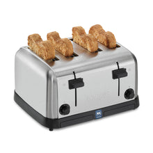 Cargar imagen en el visor de la galería, Waring Commercial Tostadora de 4 Rebanadas WCT708