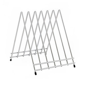 Winco CB-6L Estante para Tablas de Cortar de 6 Ranuras
