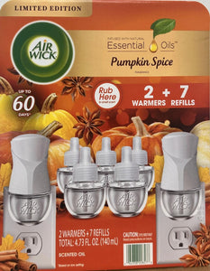 Airwick Pumpkin Spice 7+2 Difusor de Olor con Aromatizante