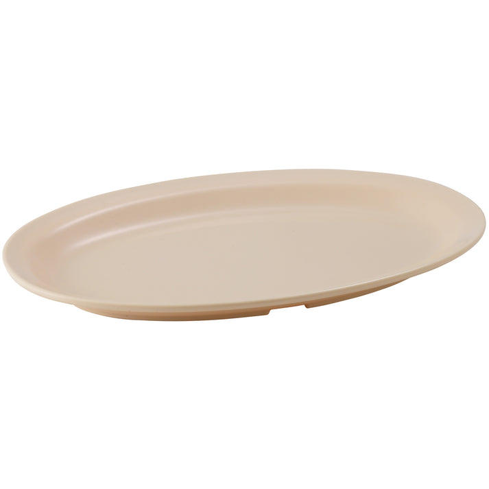 Winco MMPO-118 Plato Ovalado de Melamina Bronceado 11.5