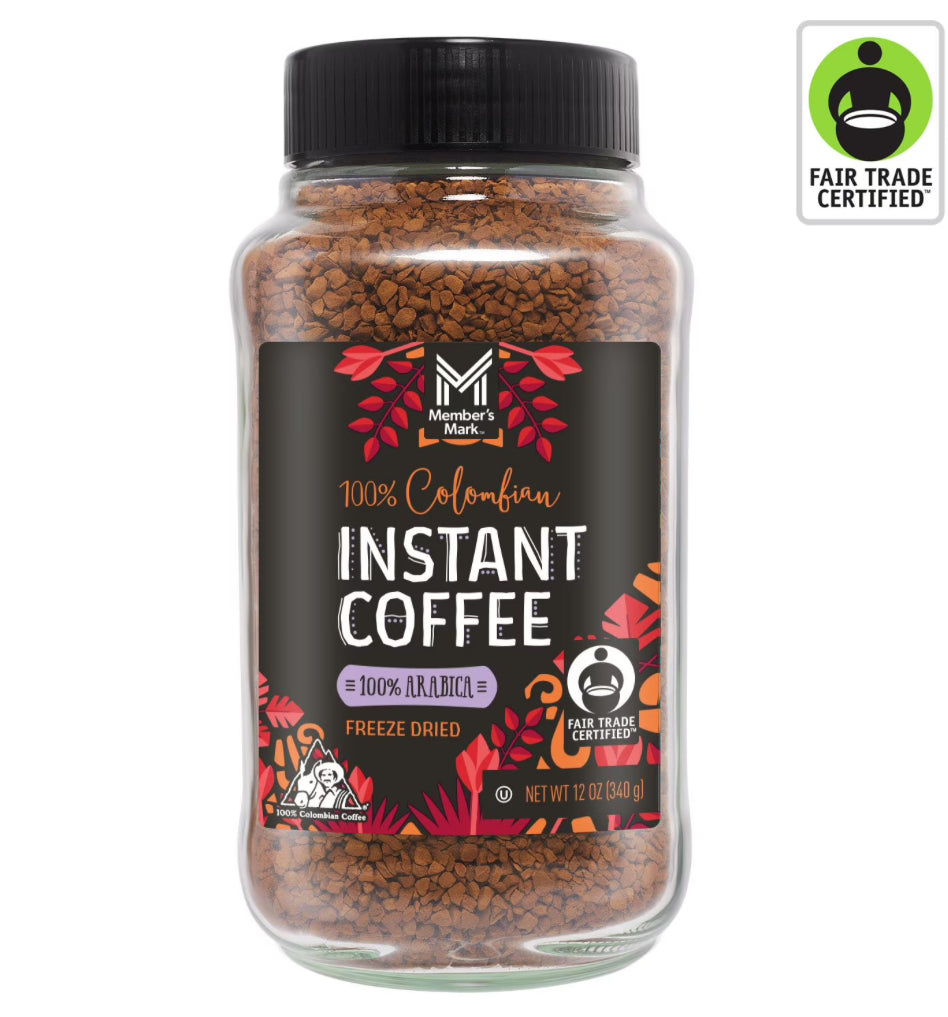Member's Mark Café Instantaneo Colombiano 12 oz