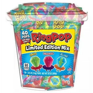 Ring Pop Assorted Flavors 40 ct