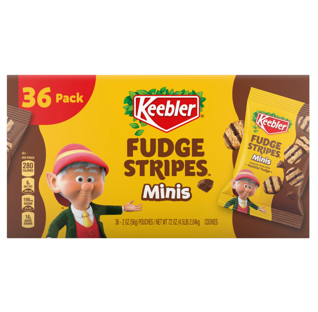 Keebler Fudge Stripes Cookies 36 ct