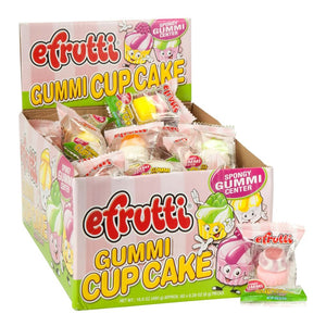 E.Frutti Gummi Cupcakes Gomitas 60 ct