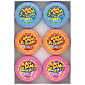 Hubba Bubba Bubble Tape Assorted Gum Chicle 12 ct