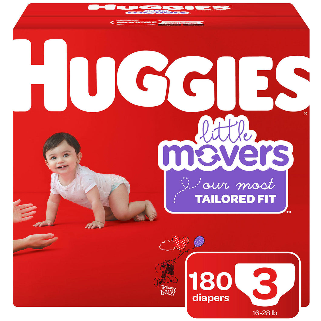 Pañales Huggies Little Movers # 3