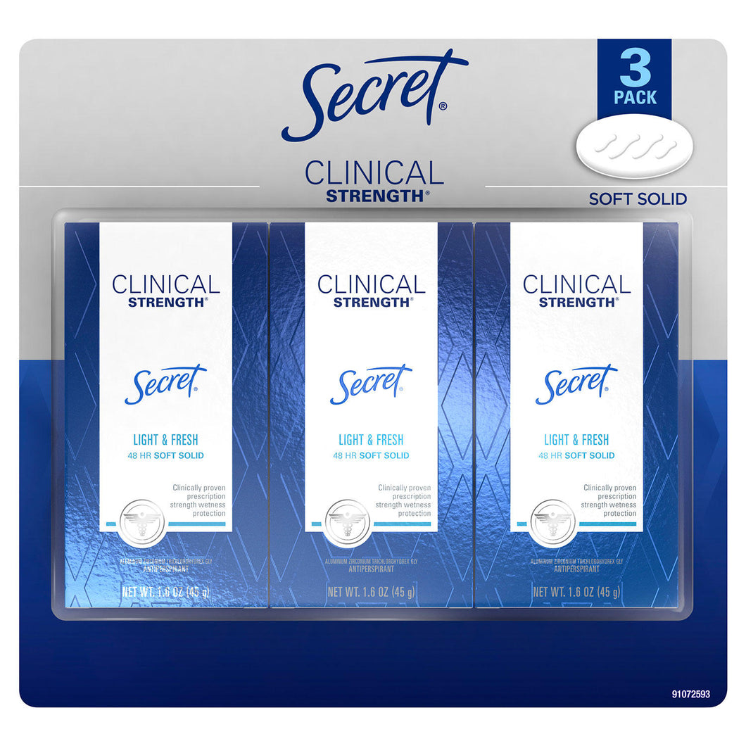 Secret Clinical Strength Desodorante
