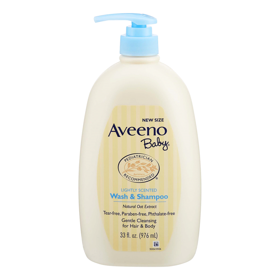 Aveeno Baby Wash & Shampoo 33 oz
