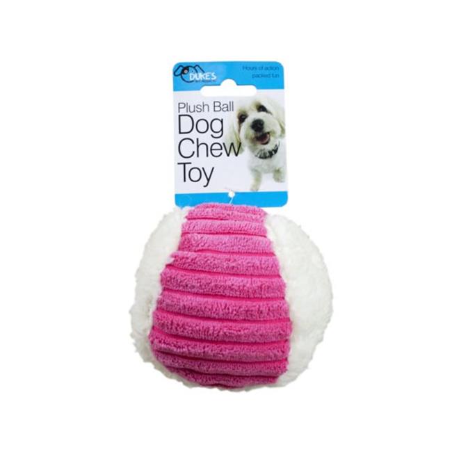 Duke's Pet Plush Dog Chew Toy Pelota de Peluche para Perro