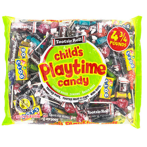 Childs Playtime Tootsie Roll Confite Variado 4.75Lbs - Paquetto