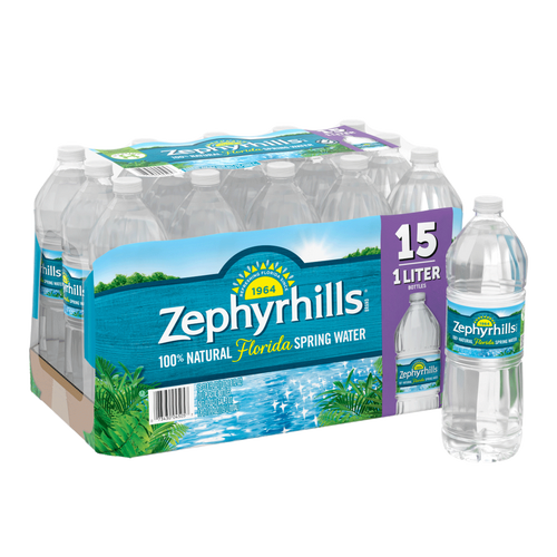 Agua Zephyrhills 15 / 1L - Paquetto