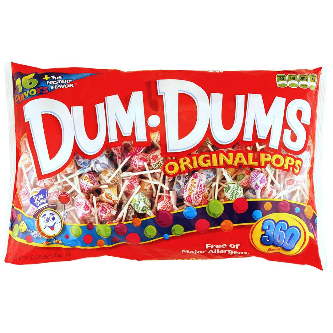 Dum Dum Pops Bombones 360Ct - Paquetto