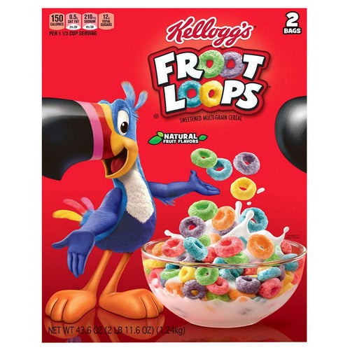 Froot Loops Cereal 2 pk - Paquetto