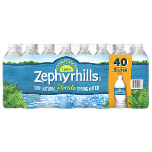 Agua Zephyrhills 40/ 16.9 oz - Paquetto