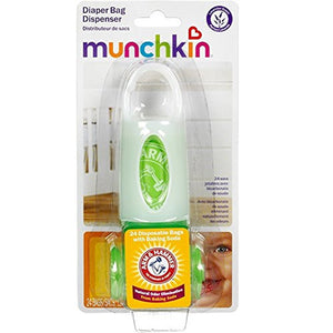 Munchkin Diaper Bag Dispenser Dispensador de Bolsas para Pañales 24 ct - Paquetto