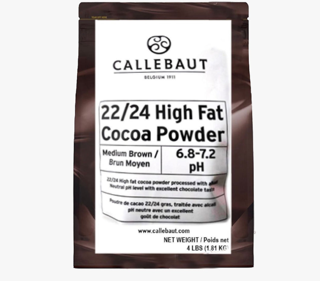 Callebaut 22/24 High Fight Cocoa Powder 4lbs