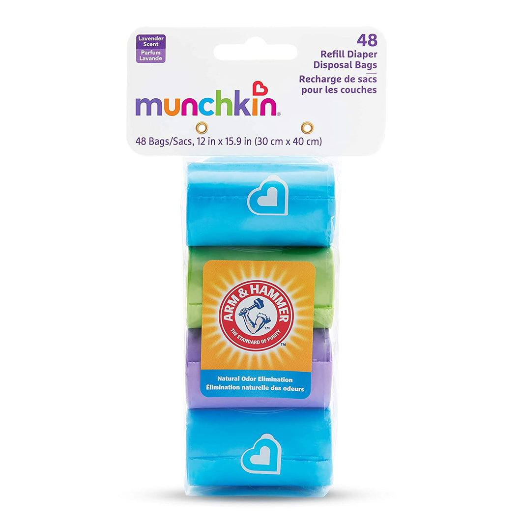 Munchkin Disposal Bags Bolsas para Pañales 48 ct - Paquetto