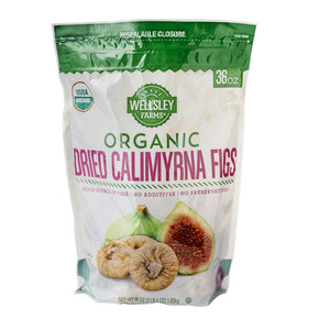 Wellsley Farms Organic Dried Calimyrna Figs Higos Secos 2 lb