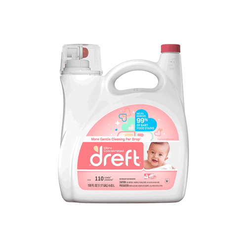 Dreft Ultra Detergente para Bebé 150 oz - Paquetto