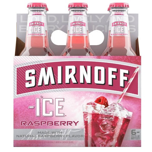 Smirnoff Ice Raspberry 11.2 oz 6 pack