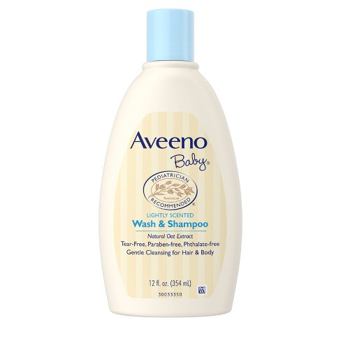 Aveeno Baby Wash & Shampoo 12Oz - Paquetto