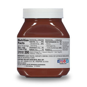 Nutella Spread 26.5 oz - Paquetto