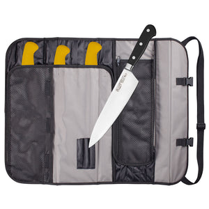 Winco KBG-11 Bolsa para Cuchillos con 11 Compartimientos 21" x 7" x 2"