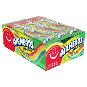 Airheads Xtremes Belts Sweetly Sour Candy 18 ct