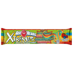 Airheads Xtremes Belts Sweetly Sour Candy 18 ct