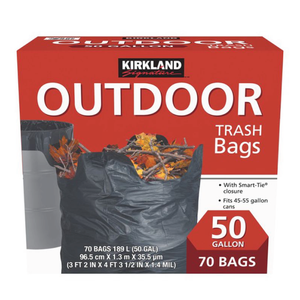 Kirkland Bolsa de Basura 50 galones 70 ct