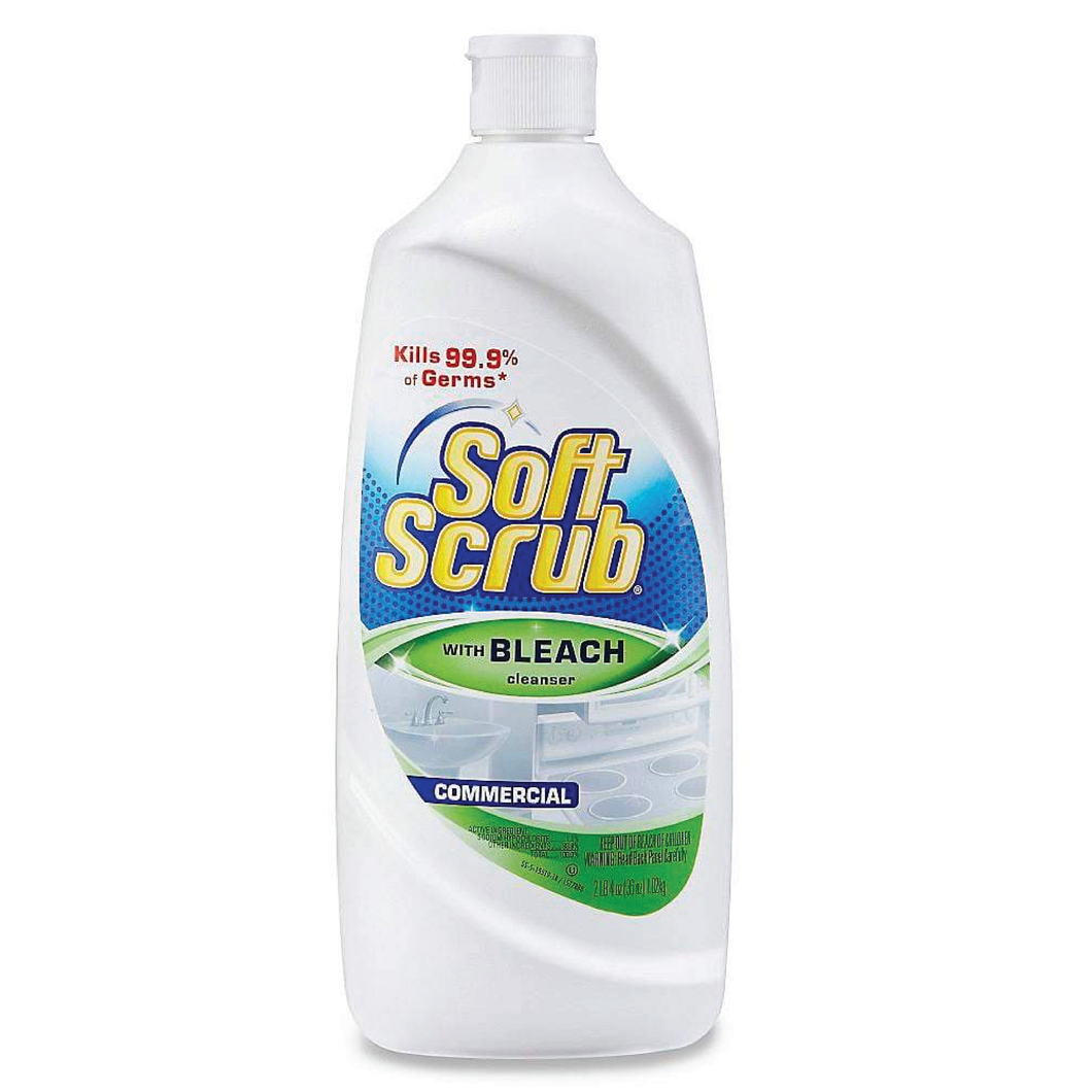 Soft Scrub W / Bleach Cleaner Limpiador 36 oz