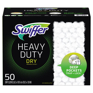 Swiffer Heavy Duty Dry Cloths 50ct