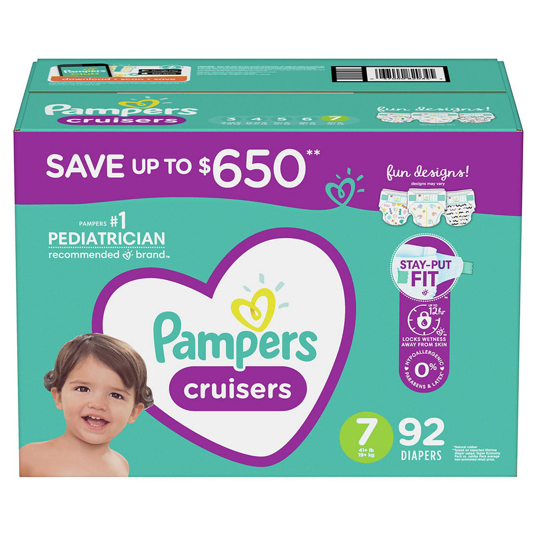 Pañales Pampers Cruisers # 7