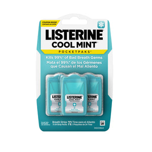 Listerine Pocketpaks 3pk