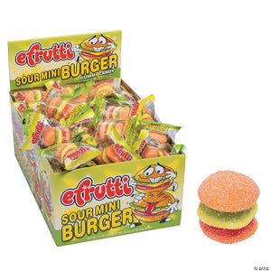 E.Frutti Mini Burger Gomitas 60 ct