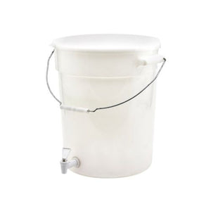 Winco PBDW-22 Dispensador de Bebida de Plástico Blanco 6 gal